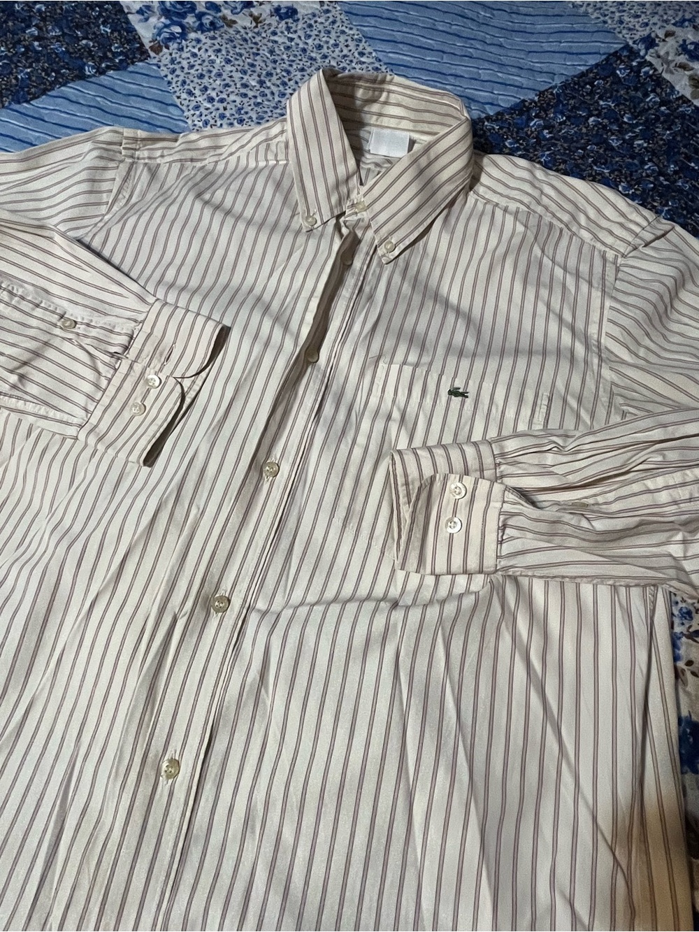 Lacoste Men’s Size 40 Button Up Shirt